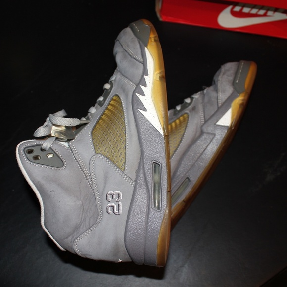 Nike Air Jordan 5 V Retro Wolf Grey 136027-005 - Picture 7 of 8